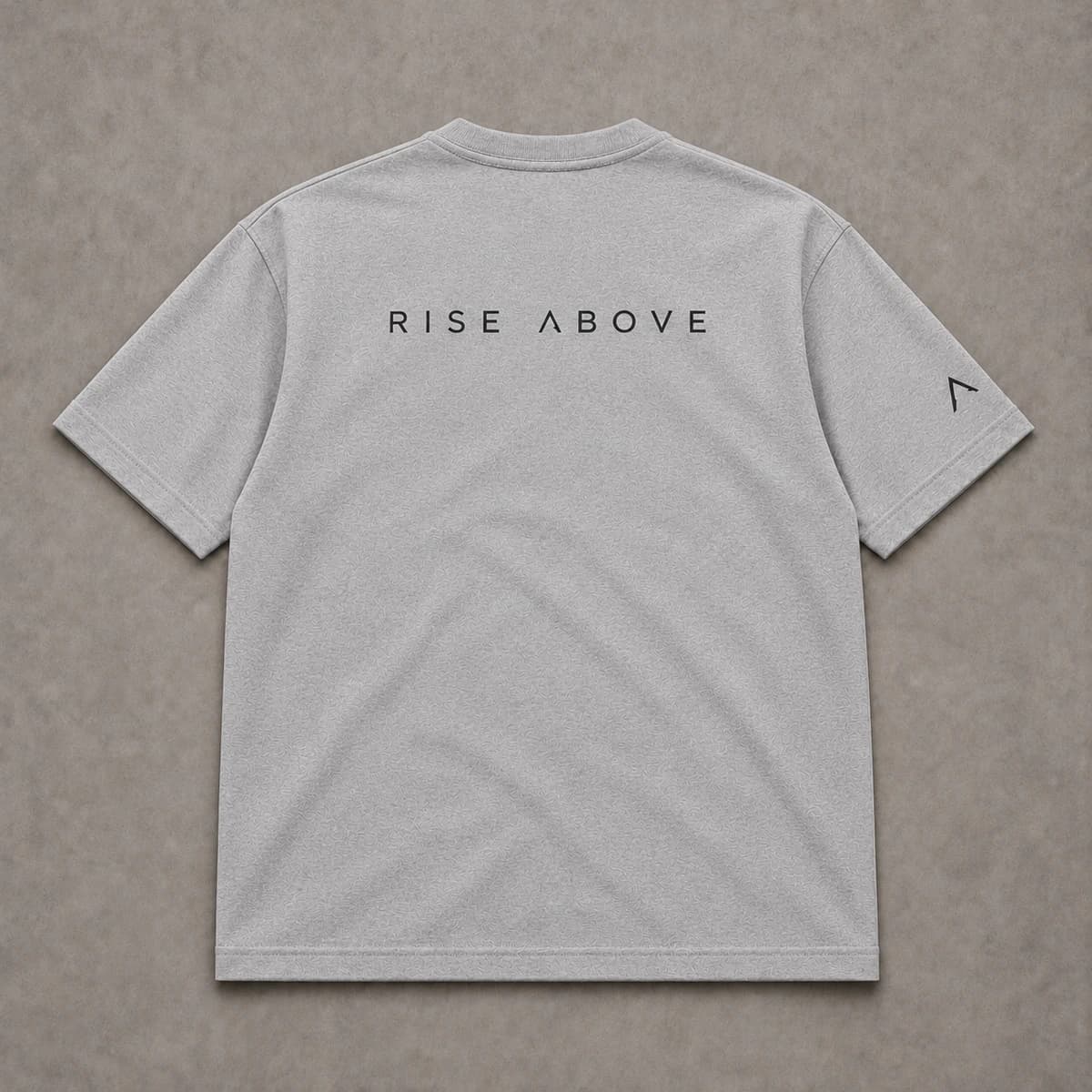 Core tee — Titanium, back view