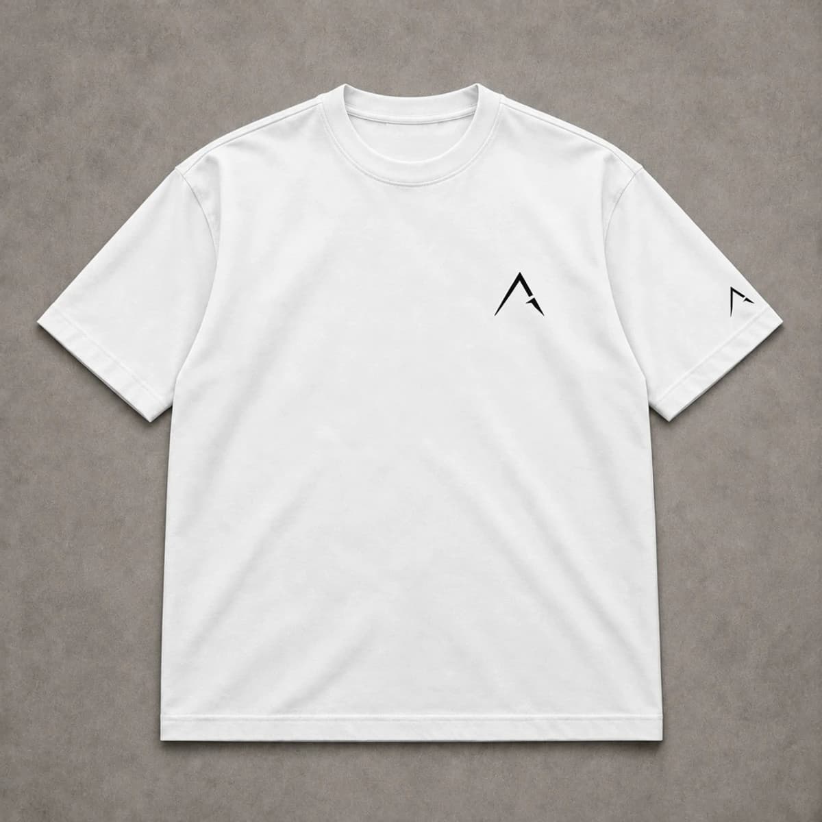 Free Core tee with set — ASCEND Apex Set (White with black detailing)